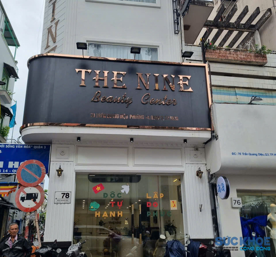 Cơ sở phun xăm The Nine Beauty Center có tiêm filler trái phép?